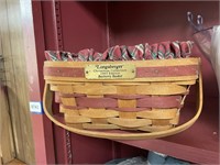 longaberger 1993 bayberry basket protector liner