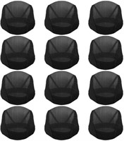 12pcs Dome Caps, Mesh Dome Wig Cap
