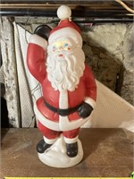40” tall Santa blow mold plastic