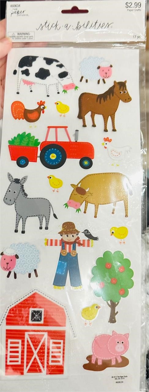 New- stick.a.bilities Stickers- Farm