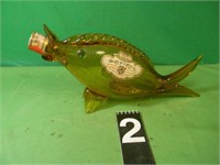 1967 Vintage Amber Fish Decanter Orvieto-
