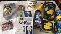 Batteries, Light Bulbs and More - some packs not