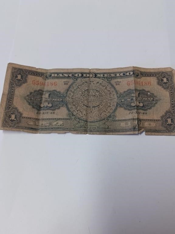 Foreign Mexico Paper Money