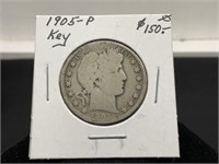 1905-P Barber Half Dollar