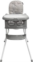 (P) Cosco Sit Smart 4 In 1 High Chair, Grey 1 Coun
