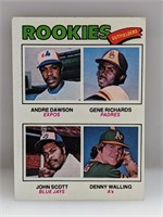 1977 Topps Rookie Outfielders #473 (Dawson)