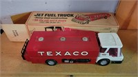 Texaco toy jet fuel truck with box