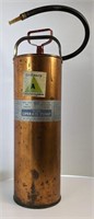 Copper FLAG Pump Fire Extinguisher 50's - 60's