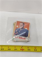 collecion of early hockey cards