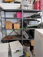 (2) 5-Tier Metal Shelving Unit