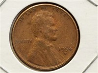 1954 wheat penny