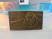 Geronimo Belt Buckle