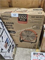 commercial electric 24” heavy duty drum fan