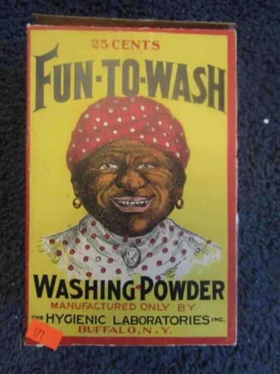 VINTAGE WASHING POWDER BOX