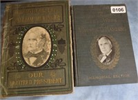 William McKinley & 1923 Warren G. Harding Books