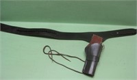 Buscadero Leather Gun Belt & Holster - Size 40