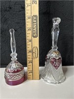 Cut Crystal Bells (2) (No Clappers)