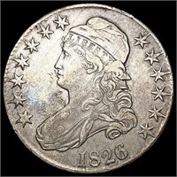 1826 Capped Bust Half Dollar CLOSELY UNCIRCULATED