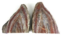 (2) Agate Stone Slabs
