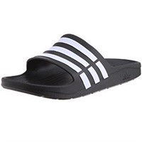 Adidas Kids 1 Duramo Slides, Black/Running