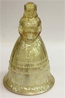 Imperial Glass Iridescent Figural Bell