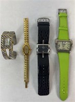 (4) ASSORTED WOMENS WATCHES