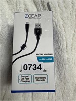 ZGEAR SYNC & CHARGE CABLE