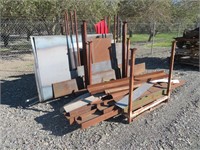 Assorted Expanded Metal, Pipe I Beam & More