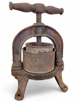 Antique Cast Iron Press