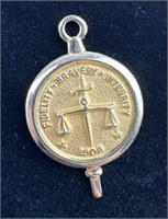 Rare 1961 FBI 10yr Service 10K Gold Pin Key