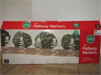 5 Lit Pathway Markers