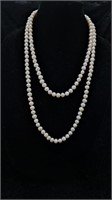 Beautiful long strand fresh water pearls