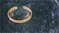 Copper cuff style bracelet