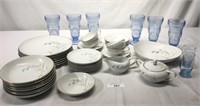 Belafonte China Dinnerware & Glasses