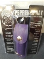 New personal pepper spray protection