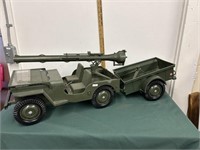 1964 GI JOE 7000 JEEP- Repaired