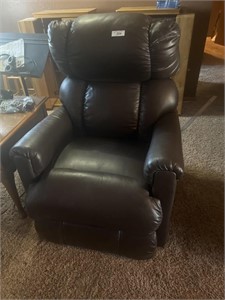 GOLDEN LEATHER LIFT CHAIR W/ BACK SUPPORT