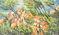 Russian-French OOC Inscribed Chaim Soutine