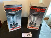 Coleman Fluorescent Lanterns (Lot of 2)