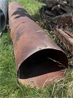 Approximately 13‘ x 2‘ welded culvert