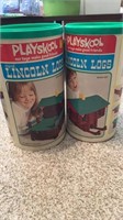 2 LINCOLN LOGS SETS
