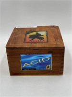 Acid Cigar Wood Box by Drew Estate