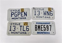 Montana Motorcycle License Plates