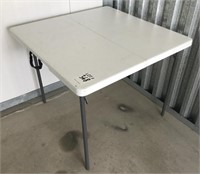 LIFETIME 3'x3' Plastic Folding Table