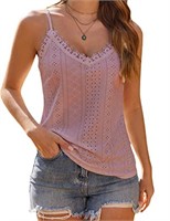 Size Large Hotouch Womens Tops Lace Cami Casual