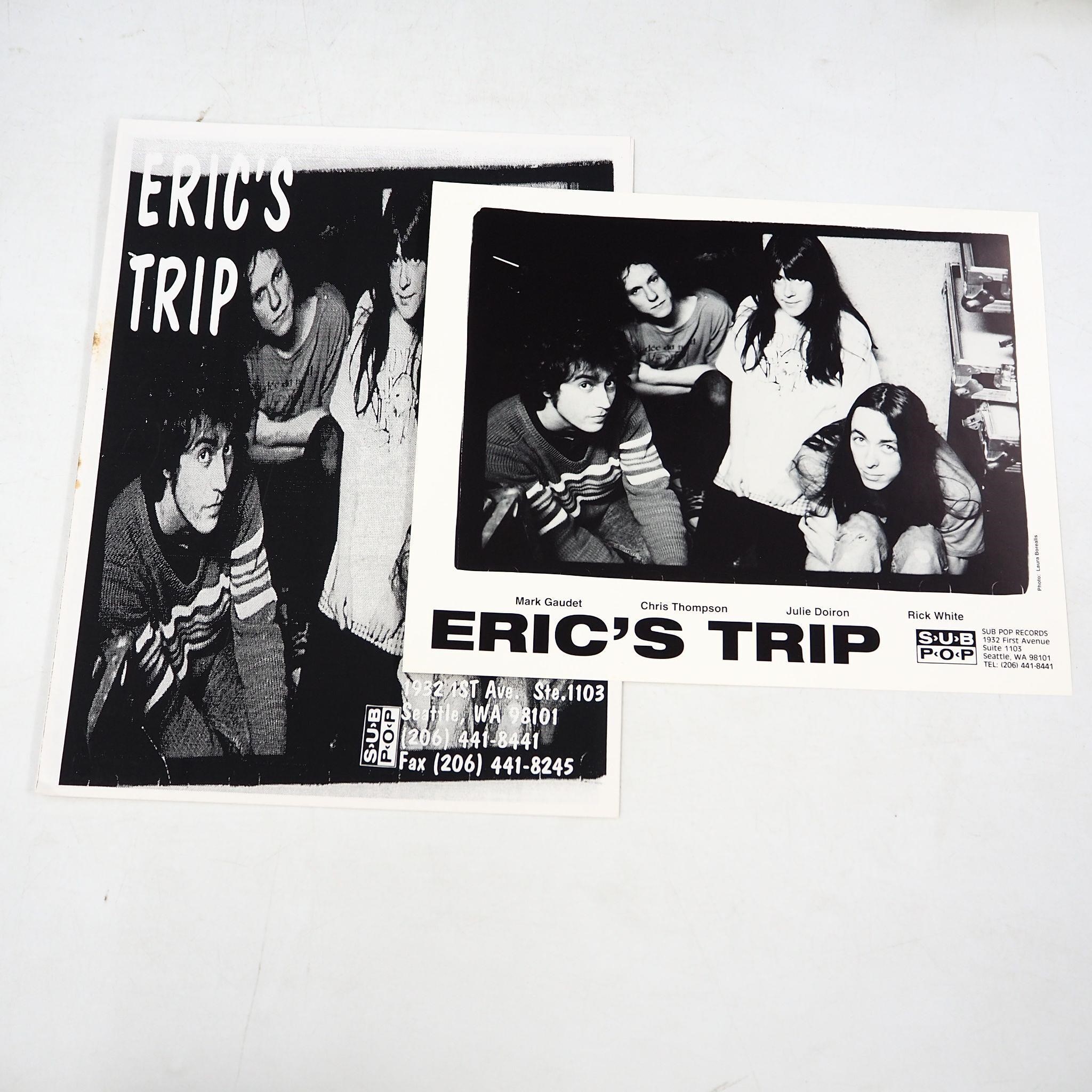 Rare Sub Pop Eric's Trip Promo Photo & Packet
