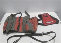 Service Dog Vest, Leash & Bag Unknown SIze