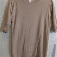 H&M Champagne Colored Business Casual Top #M23