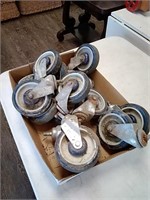Group of 5-in Caster wheels