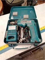 Makita driver drill with charger battery and